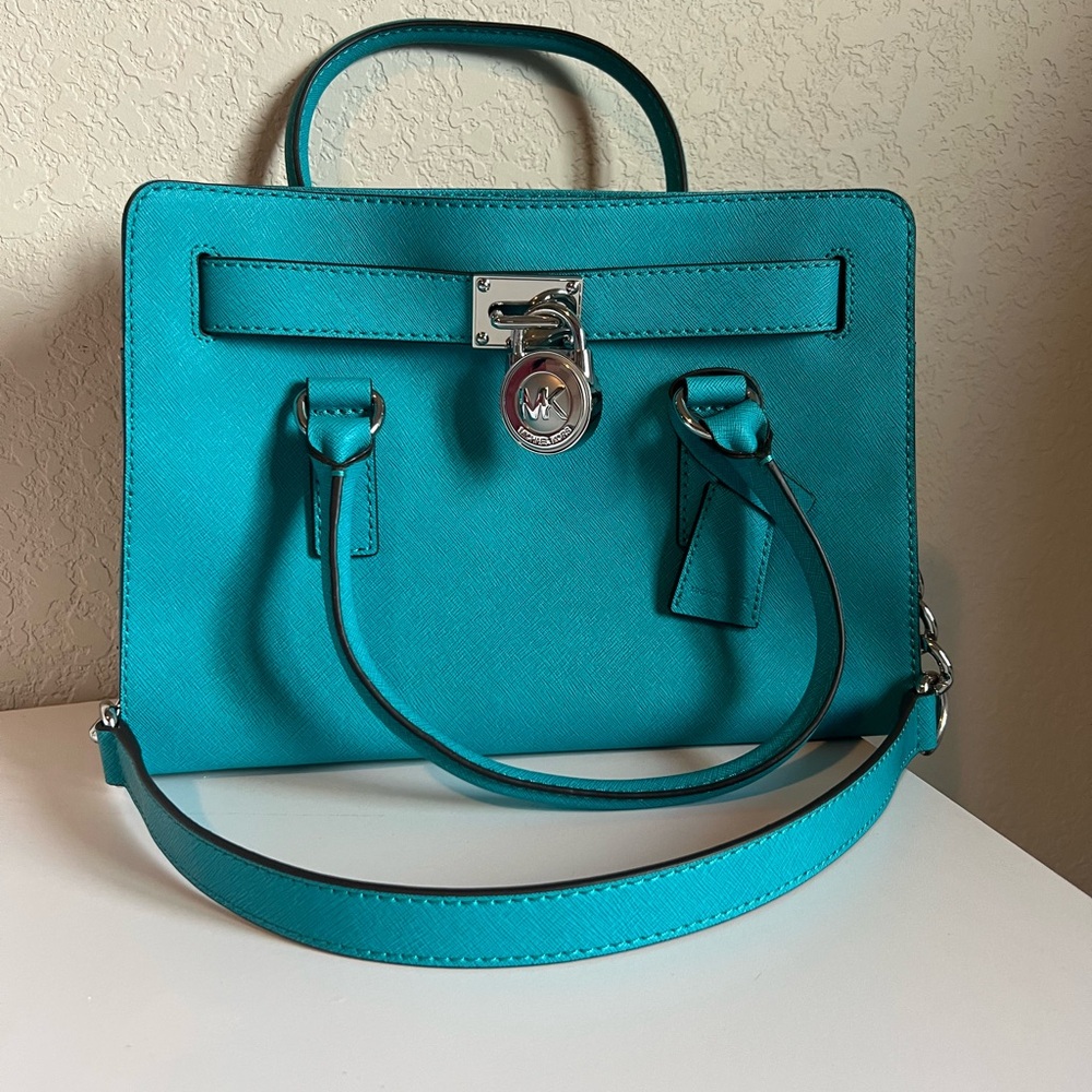 Michael Kors Teal Handbag